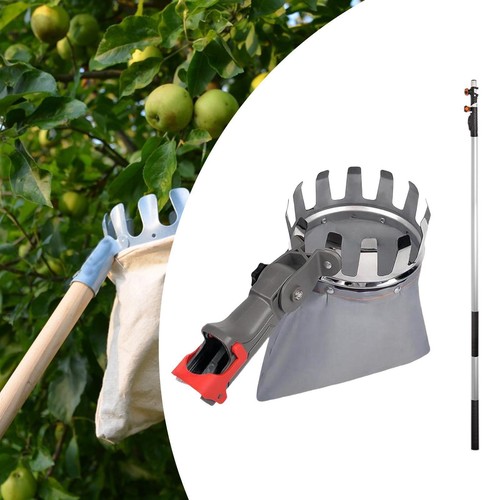 Fruit picker pole with basket - pole,