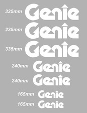 Decal Sticker set for Genie