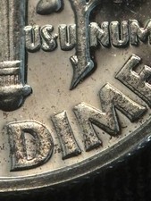 1963 Roosevelt Dime DDR FS-802